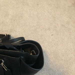 Coach Leather Diaper Bag